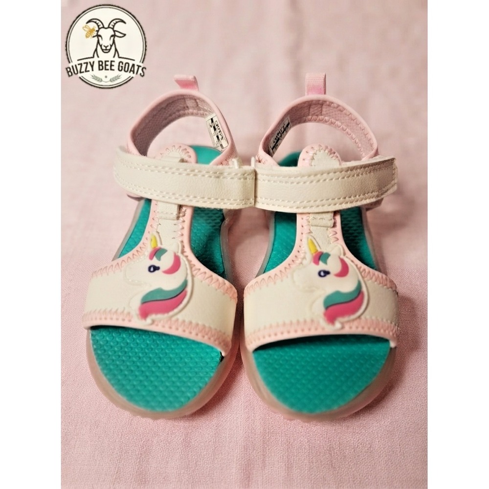 Synthetic Toddler Sandals, Carter'sFeline Light-Up Sandals with UnicornDesign